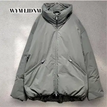 위믈리돔 WYMLIDNM 파이버 다운 자켓 그레이 M 사이즈