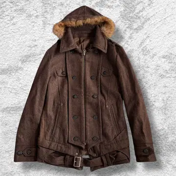 00s PPFM 나폴레옹 퍼 자켓 코트