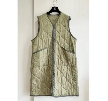 HYKE QUILTED LONG VEST 퀼팅 베스트 정가 4.2만