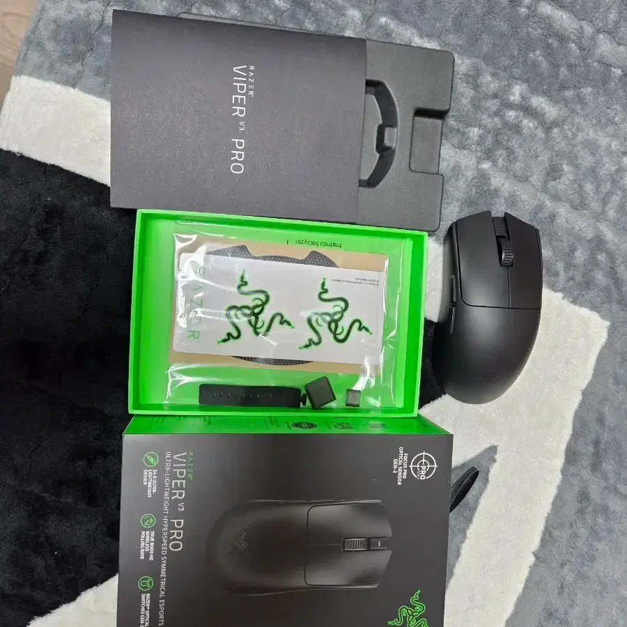 레이저 바이퍼 v3 pro(바브삼) 판매합니다