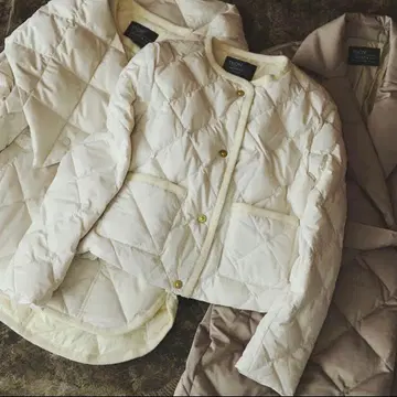 [ TAION x anuans ] 노카라 퀼팅 숏 다운