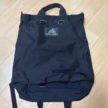 GREGORY 블랙 백팩