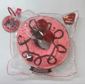 mellojoy 스퀴즈 도넛 체리 코코아