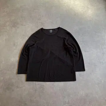 00s y2k calvin klein 보더 티셔츠 롱T