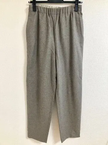 (LOEFF) 울 혼방 테이퍼드 팬츠