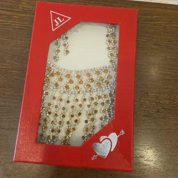 드레스업 액세서리 귀찌 포함 목걸이