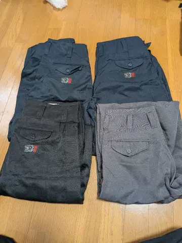 카고 팬츠 워크 팬츠 세트 닛카포카