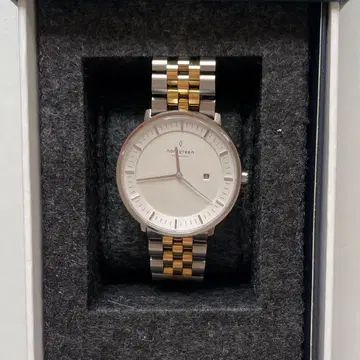 norgreen 화이트 다이얼 시계