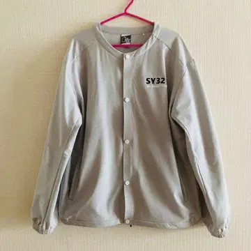 SY32 그레이 (XL) 나일론 자켓 속 플리스