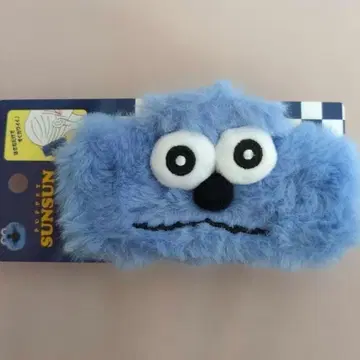 SUNSUN 스 보아 바나나 클립 파랑 머리핀