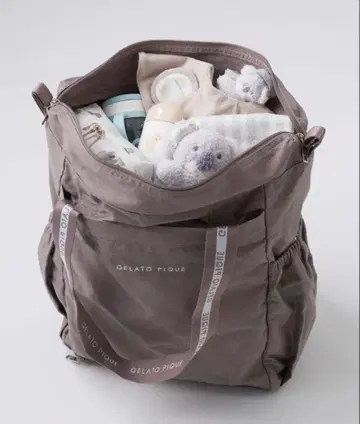 젤라또피케 2way 마마 백팩 마더백 그레이 새상품