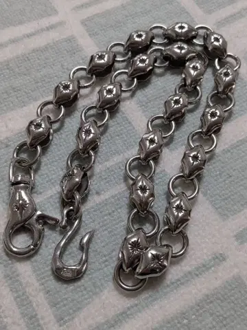 SAAD 사드 태양신 지갑 체인 실버 컨디션 최상