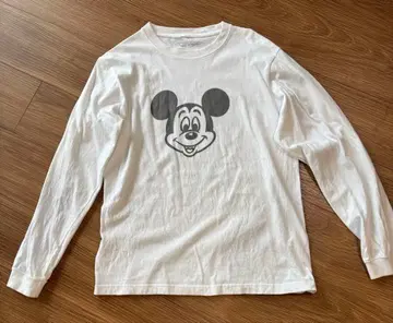 저널 스탠다드 레사쥬 x 카네코 아야 미키 티셔츠 화이트 티셔츠