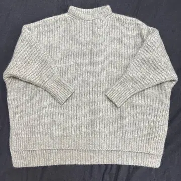 MAMU 그레이지 모헤어 니트