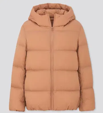 울트라 라이트 다운 코쿤 후드티