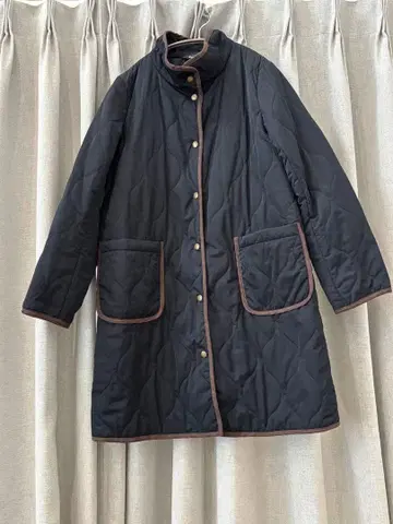 준코 시마다 파트 2 다운 코트 퀼팅 코트