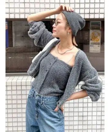 Ungrid 라메 니트 앙상블