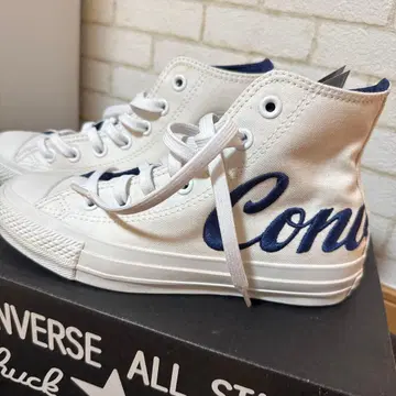 100주년 기념 컨버스 올스타 하이컷 100 로고 자수