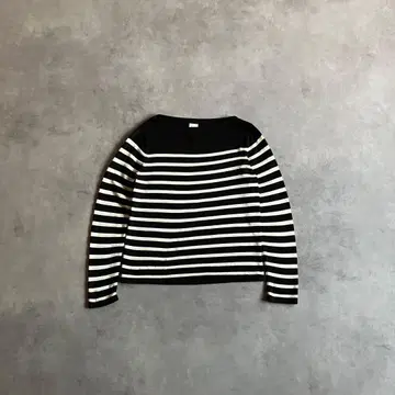 00s 장 폴 고티에 보더 레이온 티셔츠