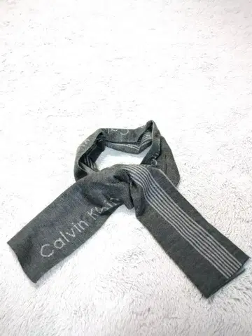 캘빈클라인 Calvin Klein 머플러 그레이 로고