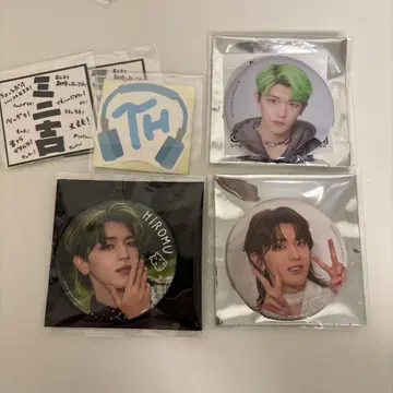 INI 타카츠카 히로무 캔뱃지 스티커