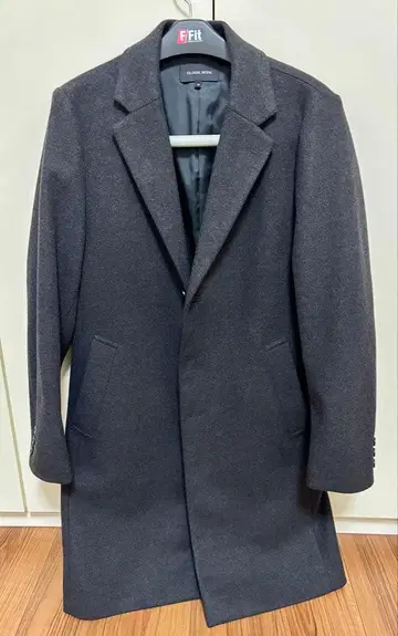 GLOBAL WORK 그레이 체스터 코트 M