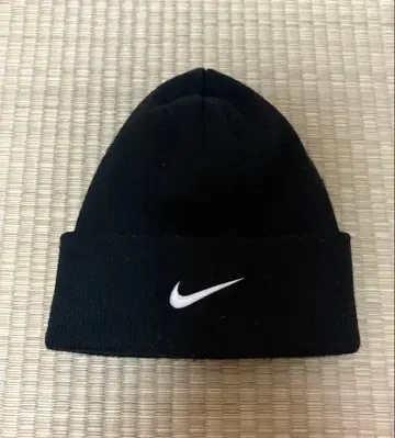 나이키 니트 모자 비니 블랙