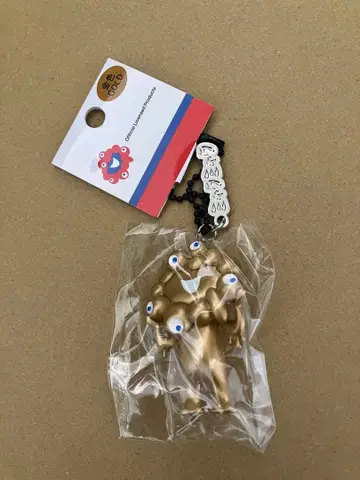 오사카 간사이 만박 2025 EXPO 미야쿠미야쿠 골드 컬러 키링