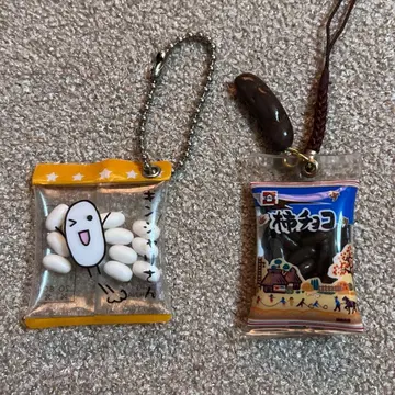 카키초코 긴샤리 씨 키링 2개 세트