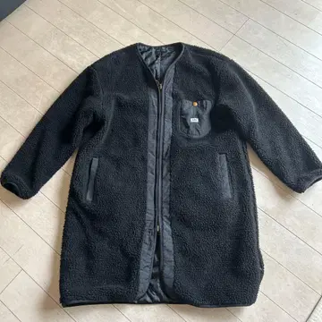 Lee 블랙 플리스 자켓
