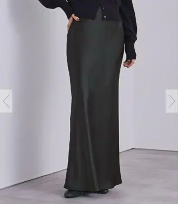 ur's 새틴 머메이드 맥시 스커트 L 사이즈