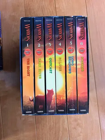 Warriors: Power of Three 전 6권 세트