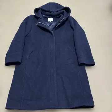 비밍 바이 빔즈 후드 울 코트 네이비 L