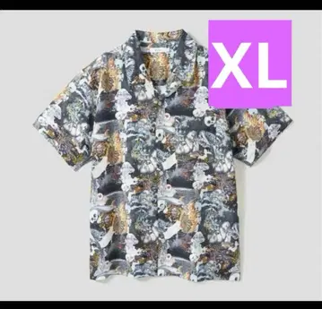 XL 그라니프 graniph 요괴 대집합 빅 실루엣 오픈 카라 셔츠