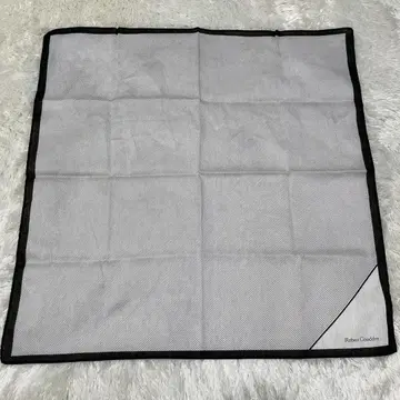 로버트 구든 손수건 스카프 스트라이프 화이트 블랙 45cm 남성용