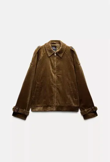 ZARA 브라운 코듀로이 자켓