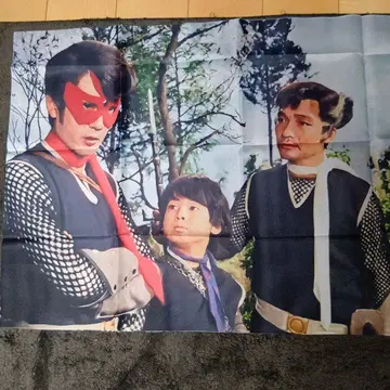 가면의 닌자 아카카게 천 포스터 사카구치 유자부로