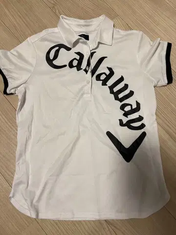 캘러웨이 여성용 피케 셔츠 M 화이트