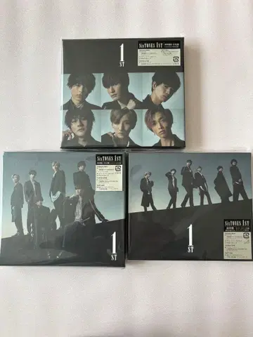 SixTONES 1st 앨범 3 형태 세트