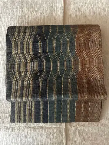 히나야 후쿠로 오비 순수 실크