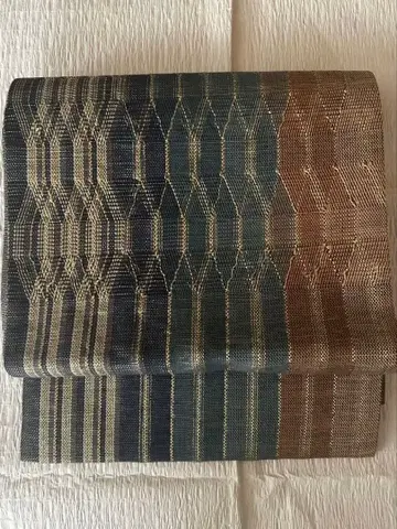 히나야 후쿠로 오비 순수 실크