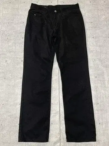 타미힐피거 컬러 팬츠 블랙 타미힐피거