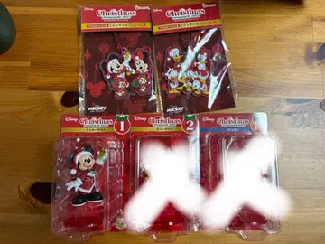 미키마우스 크리스마스 피규어 3개 세트