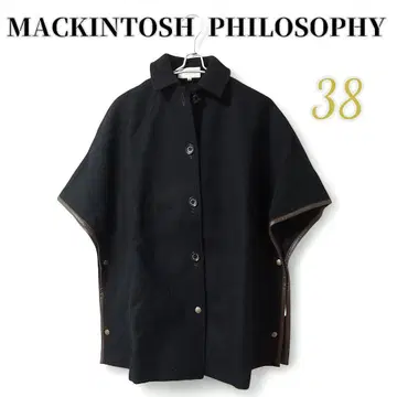 고품질 매킨토시 필로소피 판초 블랙 사이즈 38