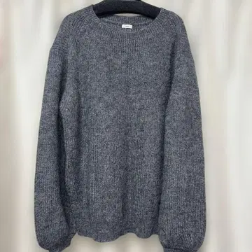 [새상품급] IENA 모헤어 MIX 볼륨 슬리브 PO 그레이