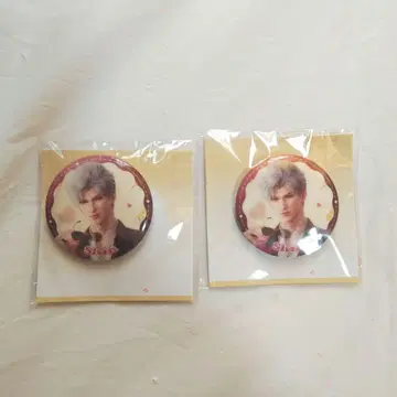 연애와 심공 신 캔뱃지 2개