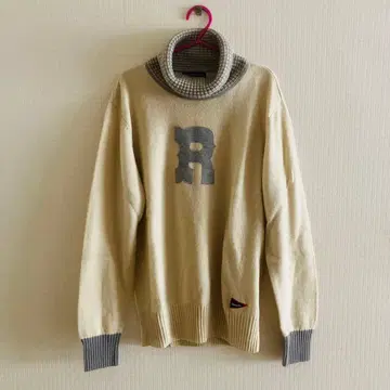 ROSASEN 스웨터 (LL) 터틀넥 방풍 ROSASEN