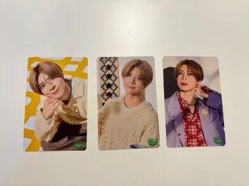 Timelesz 마츠시마 소/이노마타 슈토 트레이딩 카드 3장 세트