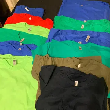 Gildan 알스타일 티셔츠 멀티 컬러 세트 26개