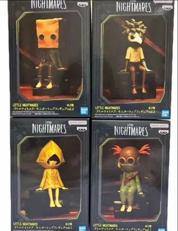 리틀 나이트메어 모니터 탑 피규어 4체 세트